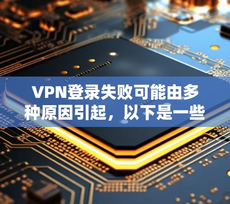 VPN登录失败可能由多种原因引起，以下是一些常见问题及解决方法，请逐步排查